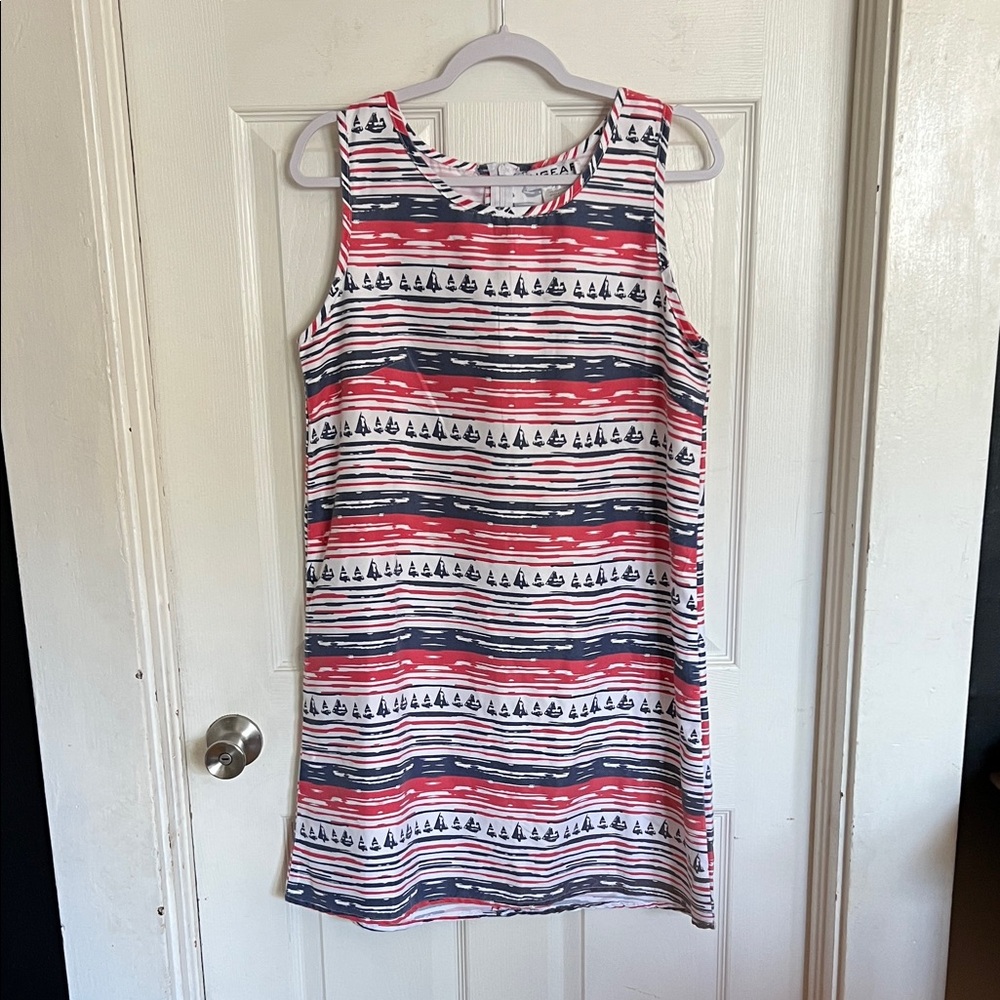 Ingear Resort Sailboat Summer Dress L